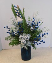 SOLD OUT  Evening Snowfall  NFS-C1 Blue glass