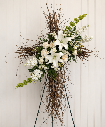 The Old Rugged Cross Sympathy Designer’s Choice  in Bay Saint Louis, MS | The French Potager