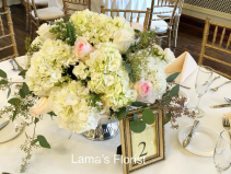 The overlays & Ivy garland table centerpiece 