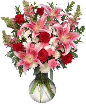The Perfect Love Flower Bouquet