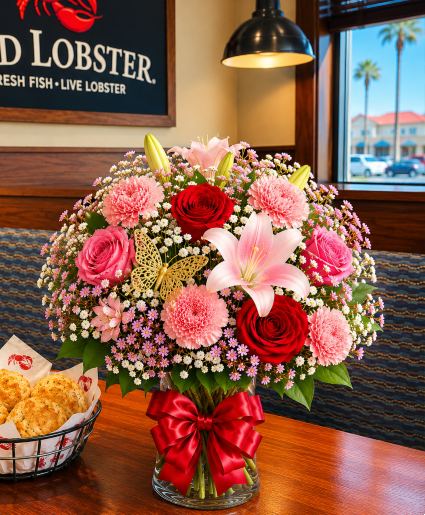 The Red Satin Romance Call Us for Faster Service & Daily Specials: (915) 303-8500 Text Us to Order Anytime: (915) 505-3708 Your trusted source for Flowers & Delivery in El Paso TX 