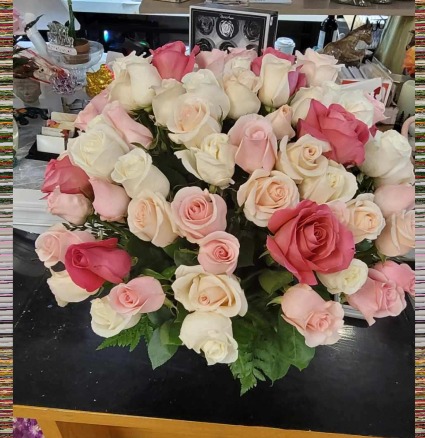 The rose cluster  Bouquet 