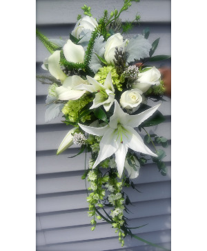 The Sassy Cascade Bridal Bouquet