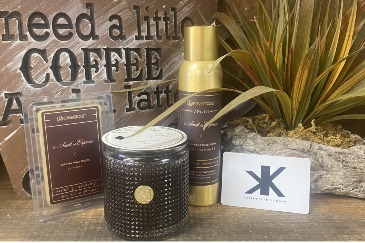 The Smell of Espresso Gift Basket in Benton, AR | Twigs Flower Shop