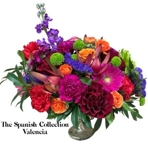 The Spanish Collection - Valencia Vibrance Container Arrangement