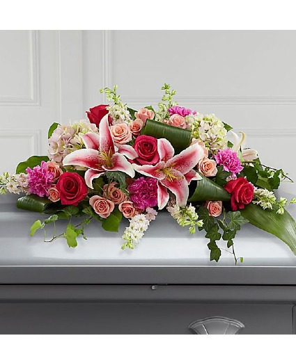 The Splendid Grace Casket Spray 