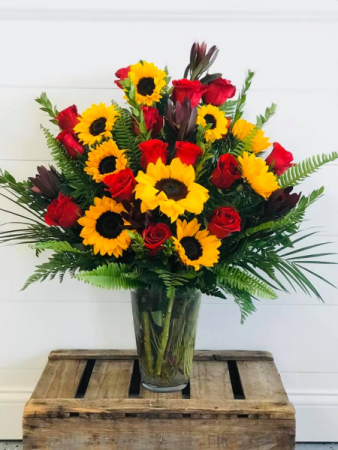 The Sunshine Dozen Floral Arrangement