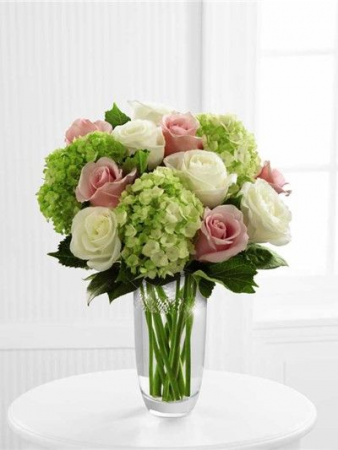 The Sweetness of Sherbert Hydrangeas and Roses