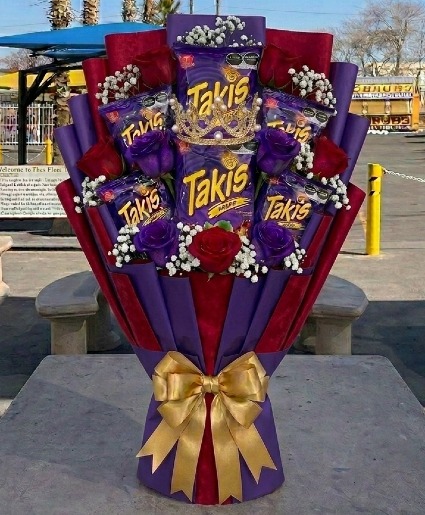 The Takis Queen Call Us for Faster Service & Daily Specials: (915) 303-8500 Text Us to Order Anytime: (915) 505-3708 Your trusted source for Flowers & Delivery in El Paso TX 