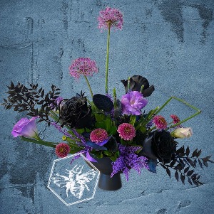The Unexpected Evening Dyed Roses