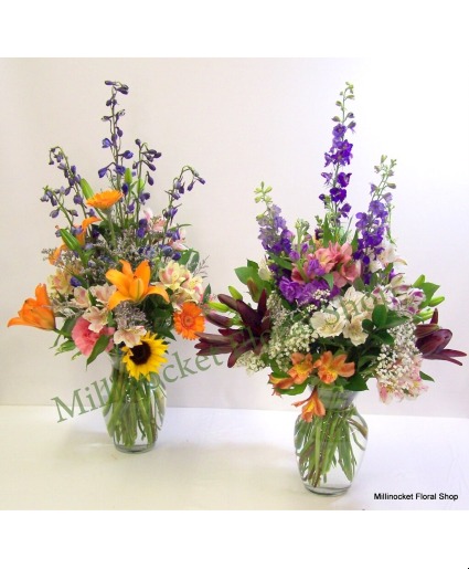 The WoW !! glass vase