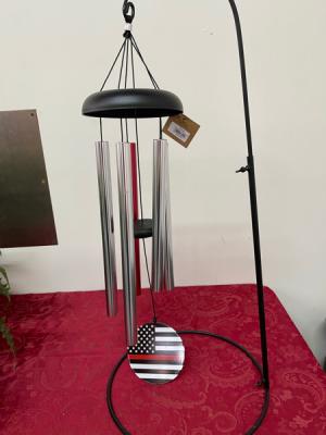 Thin red line Firemen wind chimes