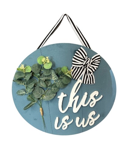 This Is Us Wooden sign  Home Decor 