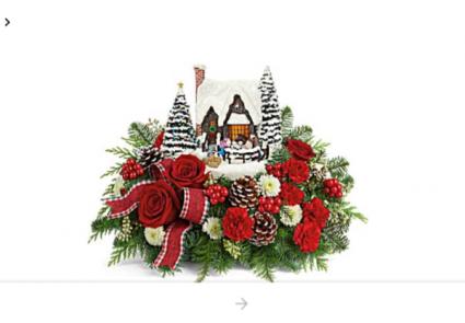 Thomas Kincaid winter wishes Keepsake new Thomas Kincade