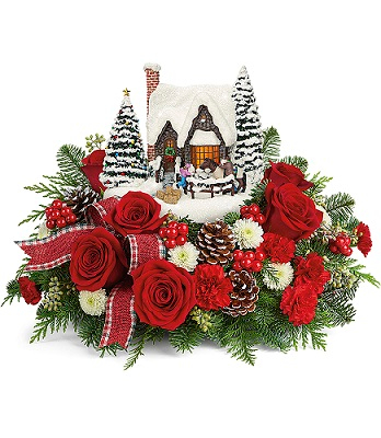 Thomas Kinkade 2020 Hero's Welcome Centerpiece