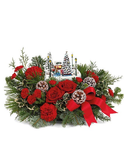 Thomas Kinkade's Oh What Fun Arrangement(LIMITED)