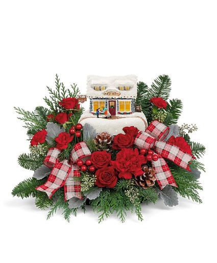 Thomas Kinkade's Sweet Shoppe Bouquet Flower Arrangement