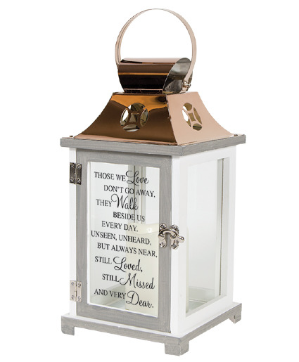 Those We Love Lantern with Candle Powell Florist Exclusive