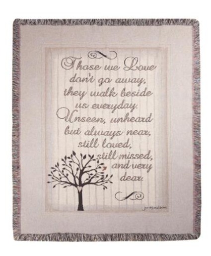 Tapestry Throw - Those We Love 