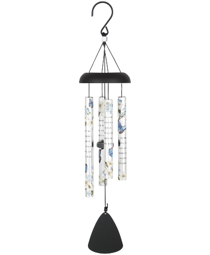 21" Walk Beside Us Wind Chime