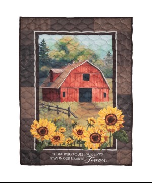 Those Who Touch Our Lives Quilted Throw Gifts