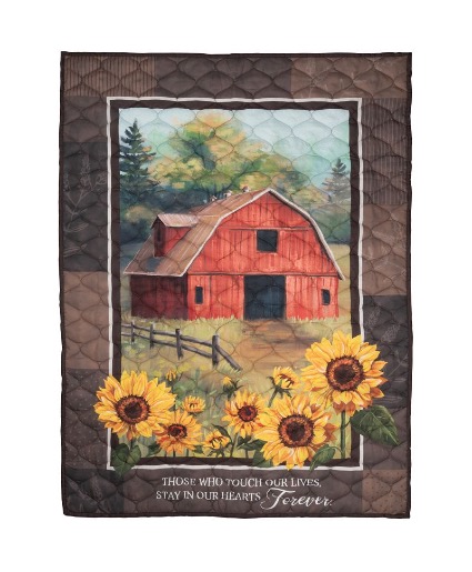 Those Who Touch Our Lives Quilted Throw Gifts