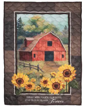 Those Who Touch Our Lives Remembrance Small Quilt Gift