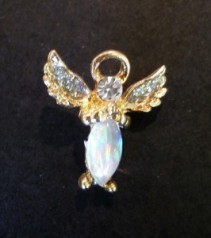 Thoughtful Little Angel  Pin