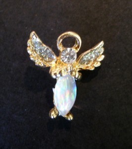 Thoughtful Little Angel  Pin