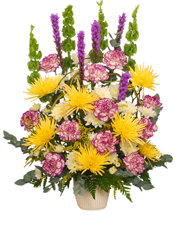 THOUGHTFUL REFLECTIONS  Funeral Arrangement in Albany, NY | Ambiance Florals & Events