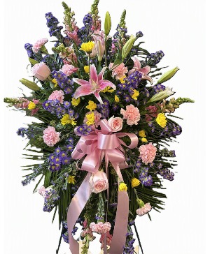 Thoughts and Prayers standing spray sympathy