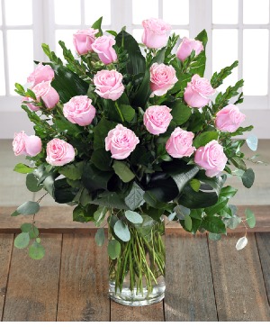 Three Dozen Pink Roses  