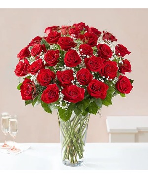 Three Dozen Red Roses 