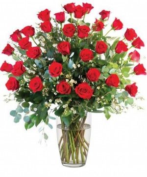 Three Dozen Roses Arrangement
