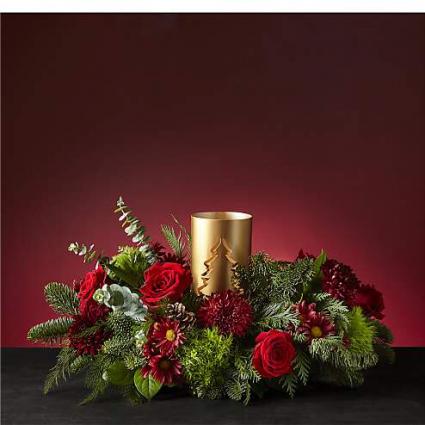 Through the Woods Candle Centerpiece