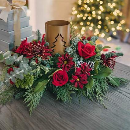 Through The Woods Centerpiece Christmas
