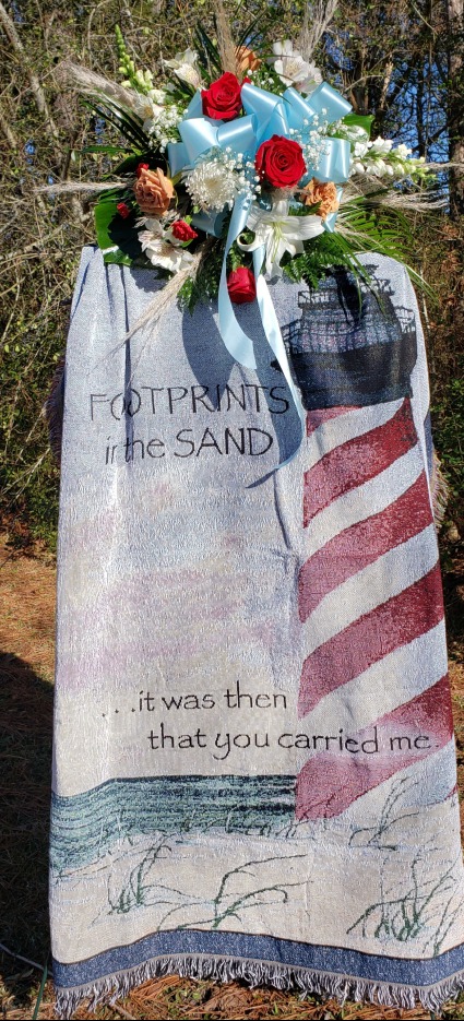 STANDING SYMPATHY THROW STANDING SPRAY