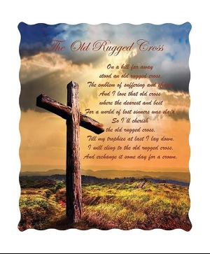 THROW THE OLD RUGGED CROSS SYMPATHY OR GIFT