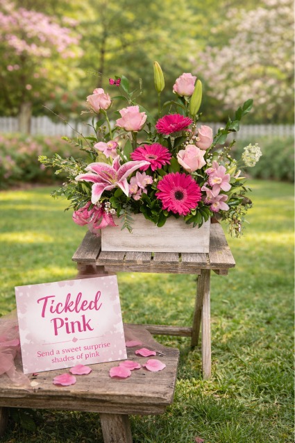 Tickled Pink Arrangement 