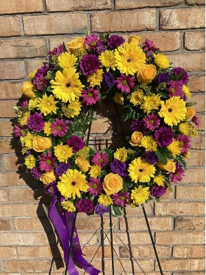 Tiger Pride Standing Wreath