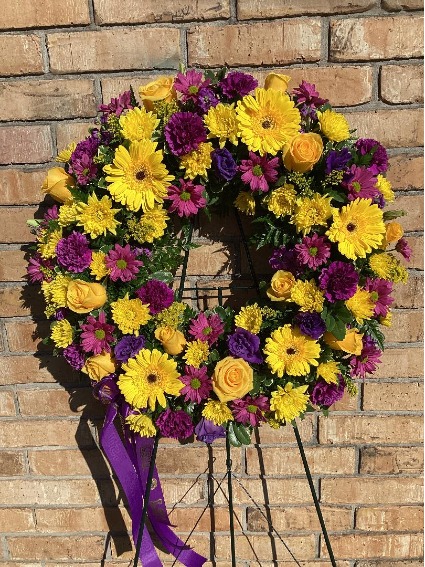 Tiger Pride Standing Wreath