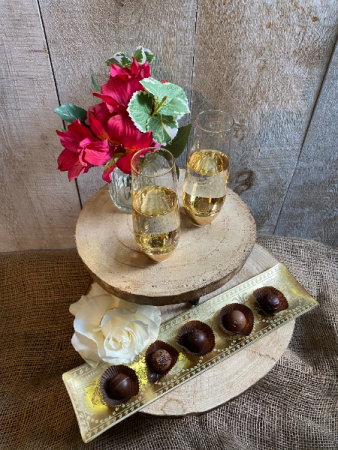 Time For Celebration Flowers and Treats