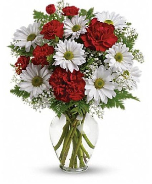 Timeless Amour Vase arrangement