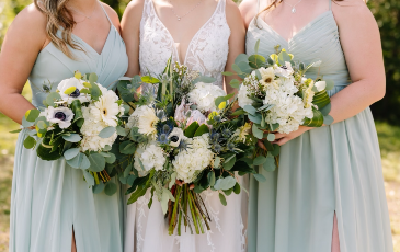 Timeless and Tranquil  Timeless elegance meets effortless beauty — the perfect bouquet for a romantic, airy wedding day. in Canon City, CO | TOUCH OF LOVE FLORIST AND WEDDINGS