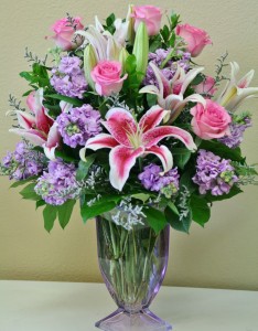 TIMELESS BEAUTY Arrangement of Flowers in Riverside, CA | Willow Branch Florist of Riverside