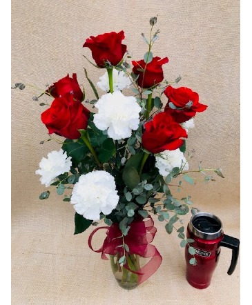 Timeless Beauty Fresh Rose Arrangement in Coleman, WI | COLEMAN FLORAL & GREENHOUSES