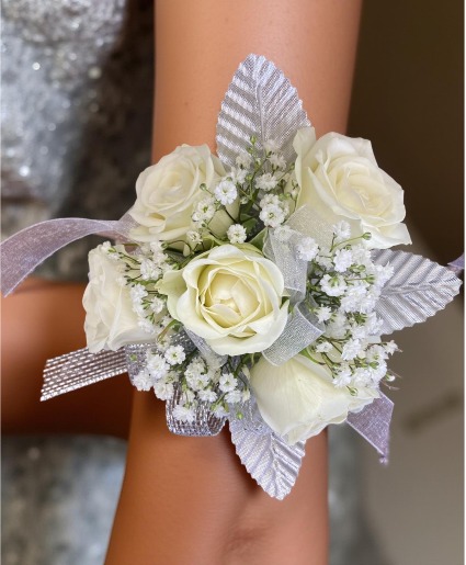 Timeless Ties White with Silver