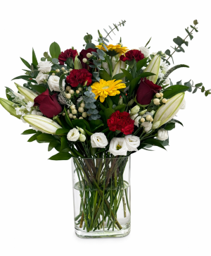 Timeless Tribute Fresh arrangement 