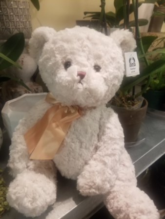 Huggles bear with 3 balloons The Bearington Collection