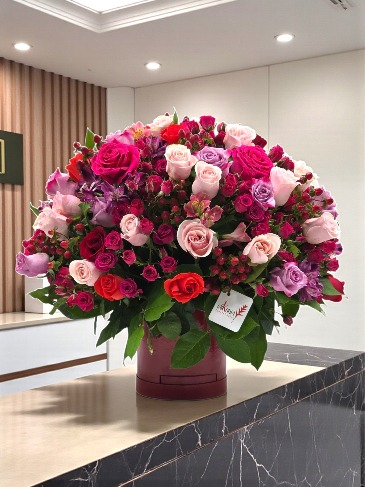 "Todo mi amor" Valentine 2026 in San Juan, PR | ELIKONIA FLOWERS